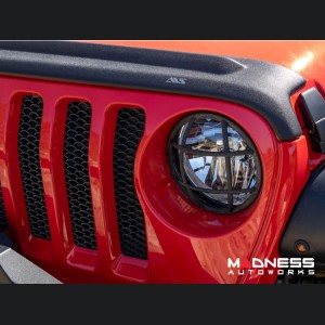 Jeep Gladiator JT Hood Shield - AVS Aeroskin - Low Profile Acrylic - Smoke